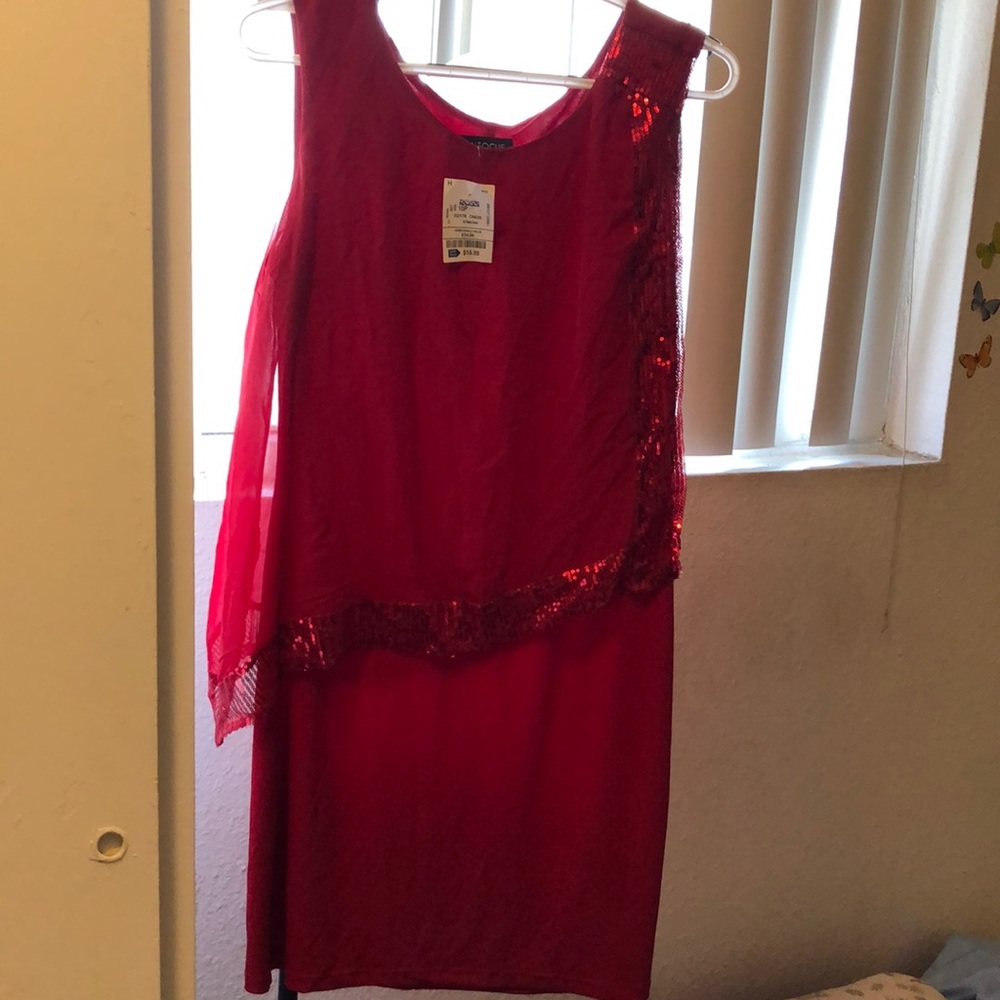 Red dress